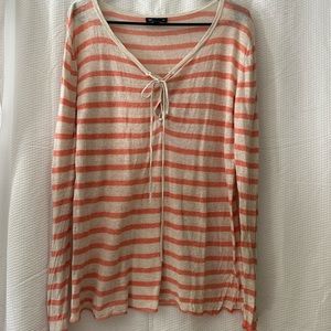 Light weight - stripped long sleeve shirt